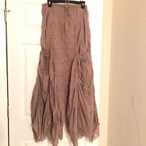 Women’s Sweet Sinammon long ruched skirt